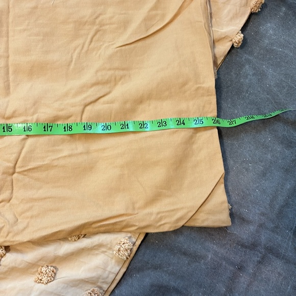 Gold Euro Sham pillow covers - Picture 4 of 4